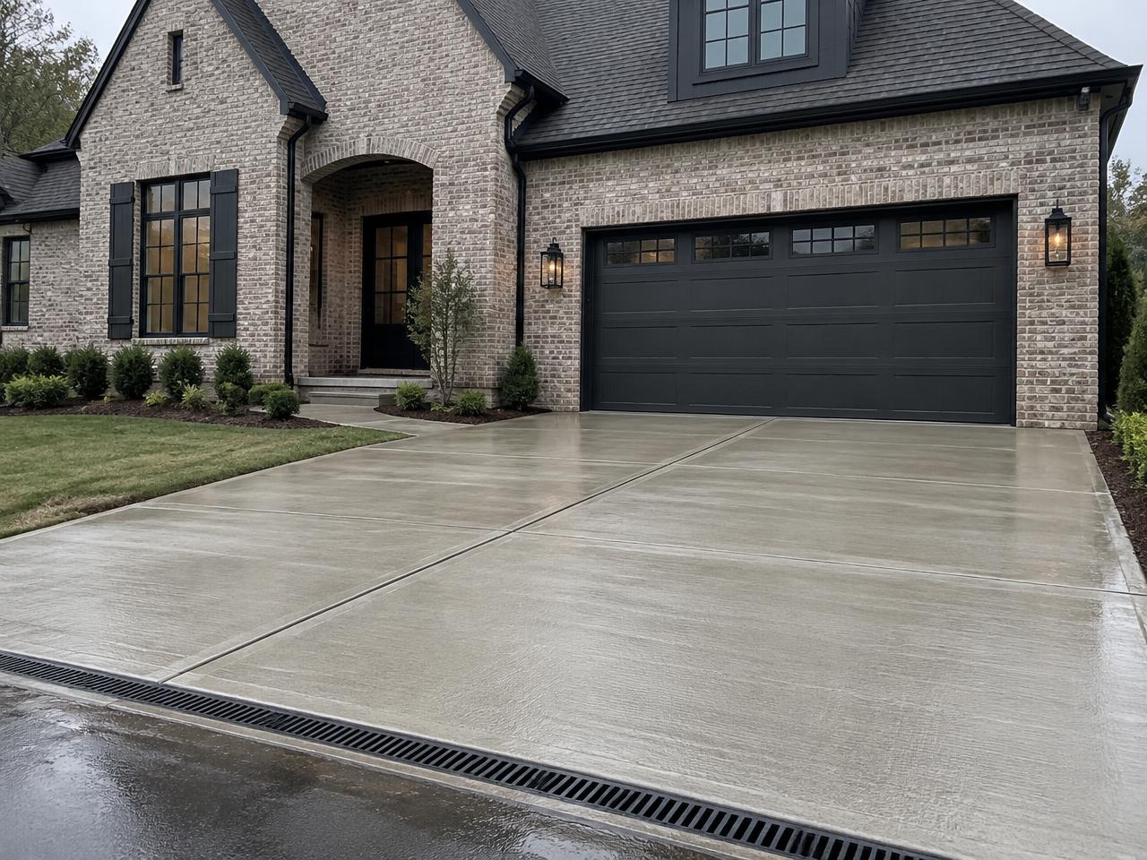 Betonoprit nieuwbouw in Lokeren uitgevoerd door A.W.L.